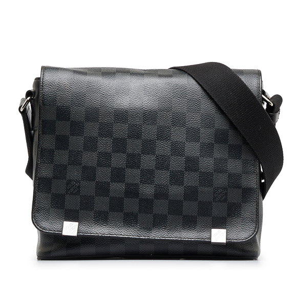 Louis Vuitton Handbags - Pre-Loved Louis Vuitton Damier Graphite District PM